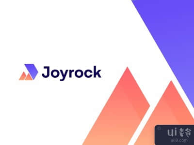Joyrock标志设计,最小的标志(Joyrock logo design, minimal logo)