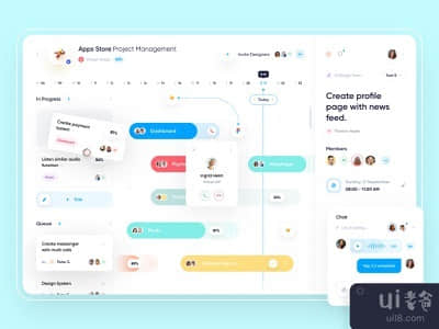 任务管理仪表板(Task Management Dashboard)