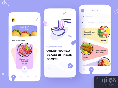 食品购买应用程序(Food Purchase App)