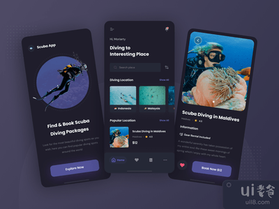 水肺潜水应用程序(Scuba Diving App)