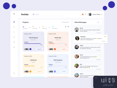 项目管理仪表板(Project Management Dashboard)