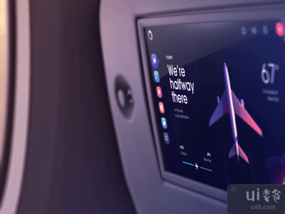 设计理念 - 机上娱乐体验(Design concept - Inflight Entertainment Experience)