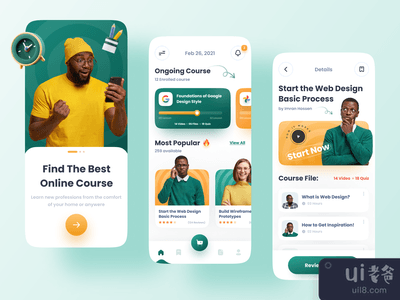 教育平台--移动应用程序(Educational Platform - Mobile App)