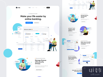 网络应用程序登陆页(Web application landing  page)