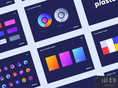 徽标和品牌书 - 石膏(Logo & Brand book - Plaster)