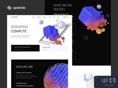 上行线 - 网页设计(Upstride - Web Design)