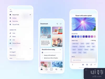云存储应用程序屏幕(Cloud Storage App Screens)