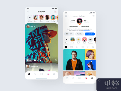 Instagram重新设计2020(Instagram Redesign 2020)