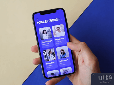 挑战应用程序的互动。选择教练(Challenge App Interactions: Choosing Coach)