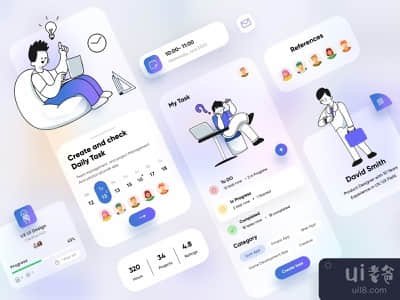 任务管理 UX/UI设计(Task Management UX/UI Design)