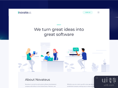 Novateus网站 - 关于(Novateus Website - About)