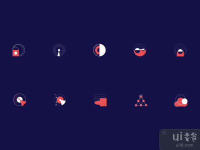 合成网站的动画图标(Animated Icons for Synthesized Website)