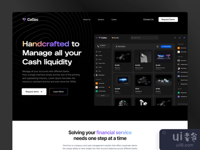 卡达斯登陆页(Cadas Landing Page)