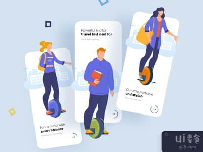 入职培训 UX UI设计(Onboarding UX UI Design)