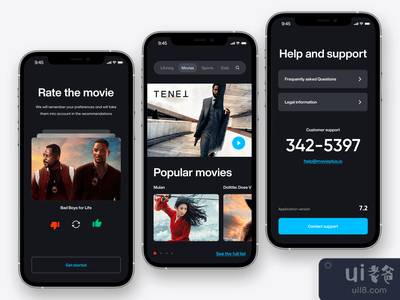 移动应用--Movie Plus(Mobile Application - Movie Plus)