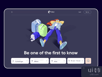 Bird - 机票预订的网络应用(Bird - Web App for Air Ticket Booking)