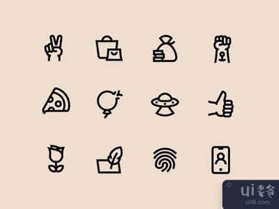 Klarna图解图标(Klarna Illustrated Icons)