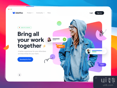 英雄头像 - Adelfox 2(Hero Header  – ?Adelfox 2)