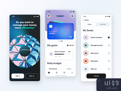 预算财务应用程序(Fudget finance app)