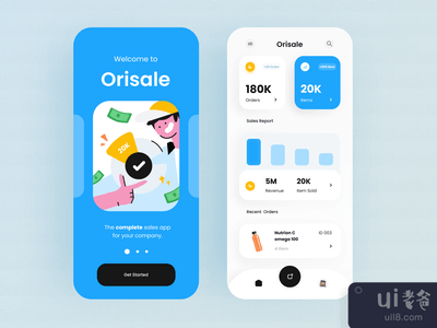Orisale - 销售订单移动应用程序(Orisale - Sales order mobile app)