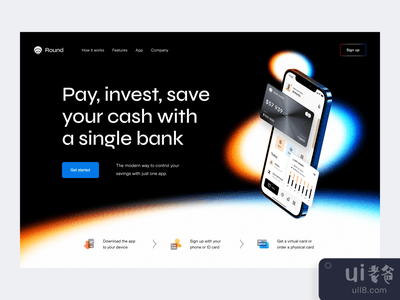 网上银行：主页(online banking: home page)