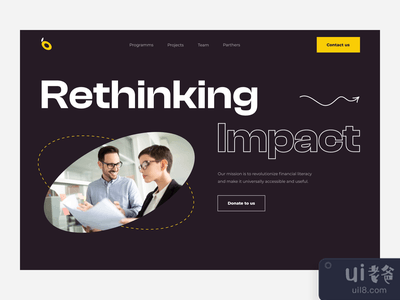 FinMango登陆页面设计(FinMango landing page design)