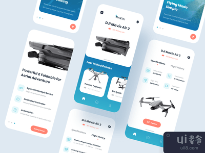 纳维亚无人机移动应用程序的探索(Navia Drone Mobile App Exploration)