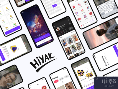 希亚克 - 移动应用设计和品牌建设(Hiyak - Mobile App Design and Branding)
