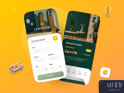 酒店预订应用程序(Hotel Booking App)