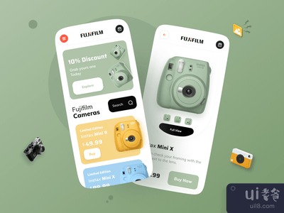 相机商店应用程序(Camera Shop App)