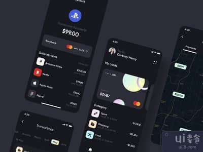花费移动应用程序设计(Spending mobile app design)