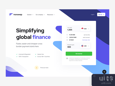 Transwap: 产品页面(Transwap: product page)