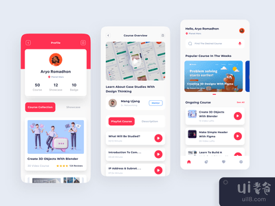 在线课程应用程序(Online Course App)