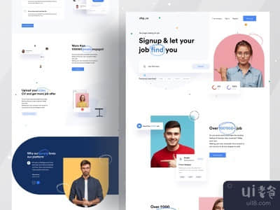 工作登陆的用户界面(Job Landing UI)