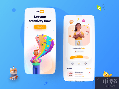 Flow App Mobile - #VisualExploration(Flow App Mobile - #VisualExploration)