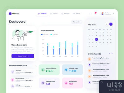 Iconhub - 仪表板探索(Iconhub - Dashboard Exploration)