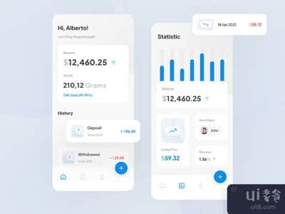 黄金钱包应用程序(Gold Wallet App)