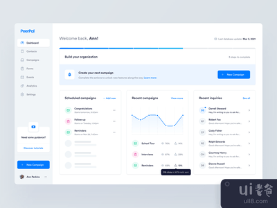 PeerPal - 仪表板(PeerPal — Dashboard ?)