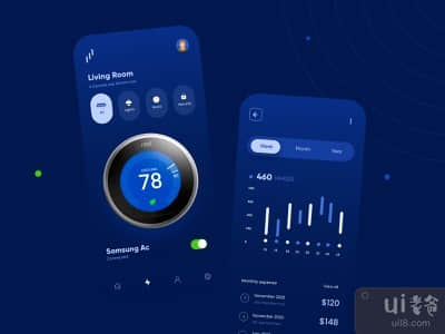 智能家居移动应用设计(Smart Home Mobile App Design)