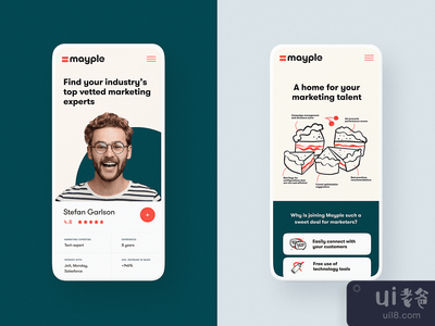 Mayple手机网站(Mayple Mobile Website)