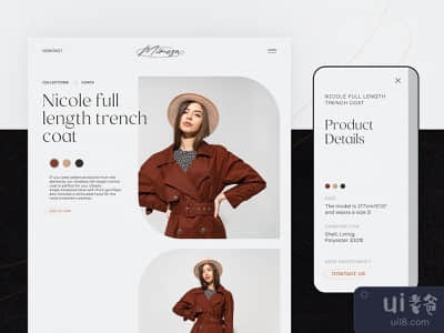 时尚电商产品页面(Fashion Ecommerce Product Page)