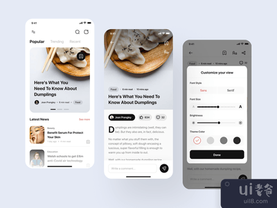 DigiNews - 移动应用程序(DigiNews - Mobile App)