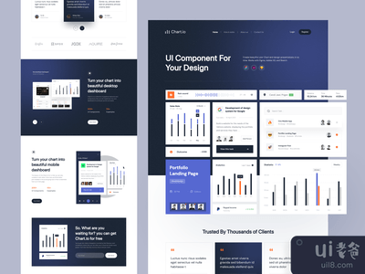Chart.io - 登陆页(Chart.io - Landing Page)