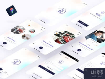 洗车和保护应用程序||入职部分 洗车先生(Car Wash and Protection App || Onboarding Section Mr Wash)