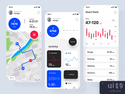 健康追踪应用程序(Health Tracking App)