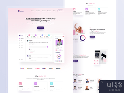 社区社会--网站(Community Social - Website)