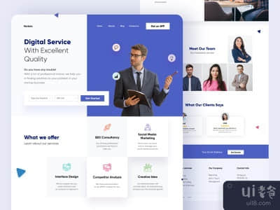 数字机构网站(Digital Agency Website)