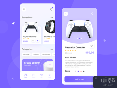 电子商店应用程序(Electronics Store App)