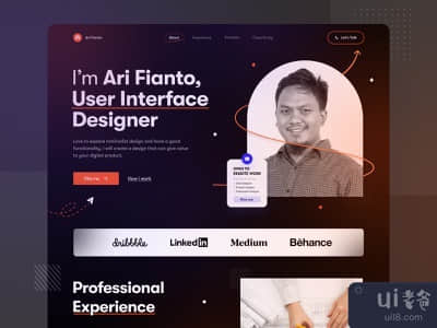 Ari - 个人网站组合(Ari - Personal Website Portfolio)