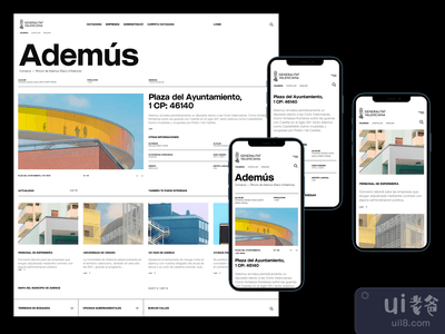 Generalitat Valenciana网站 - 列表页(Generalitat Valenciana Website - Listing Page)